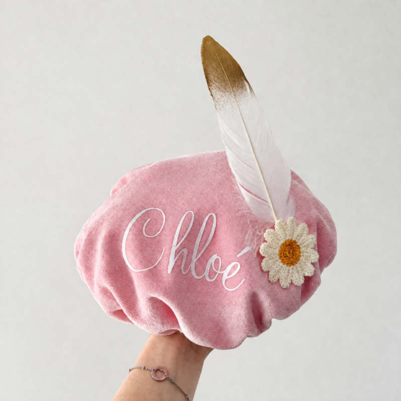 Pietenmuts Chloé (licht roze)