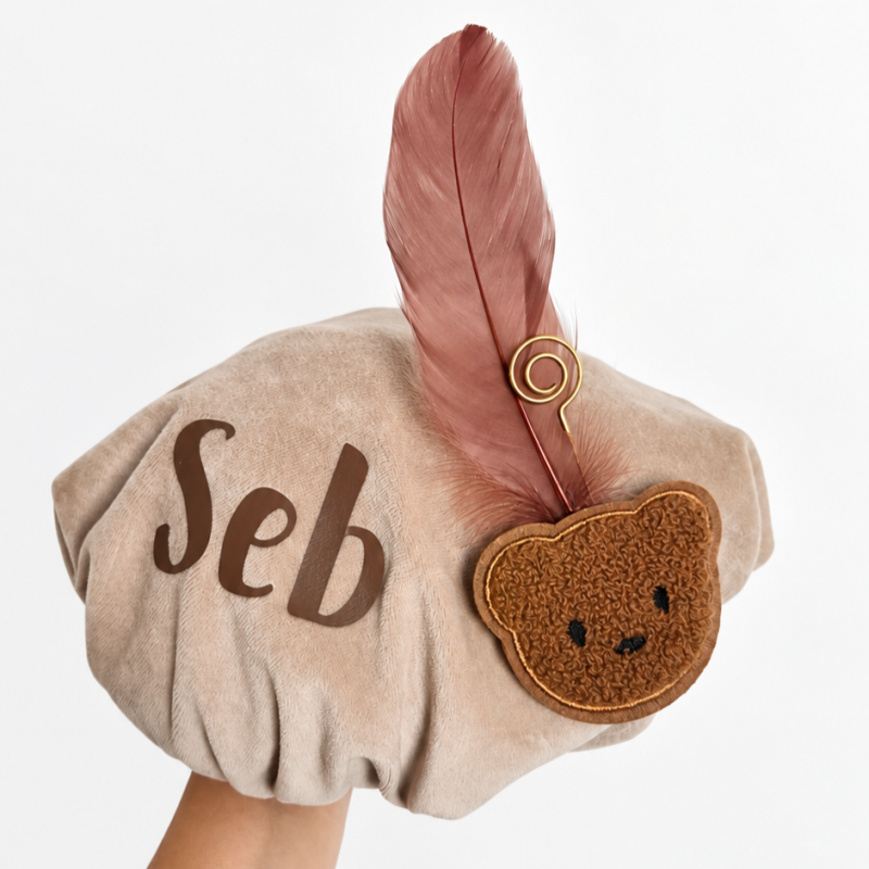 Pietenmuts Seb (licht beige)
