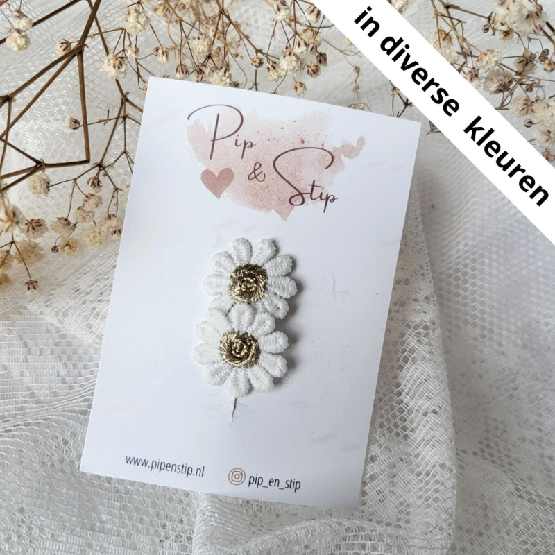 Antislip Haarspeldje Madeliefjes