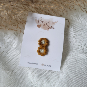 Antislip Haarspeldje Margrietjes