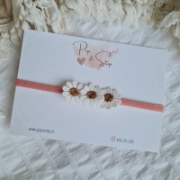 Haarbandje Madeliefjes