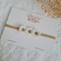 Haarbandje Madeliefjes