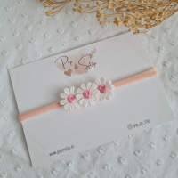 Haarbandje Madeliefjes