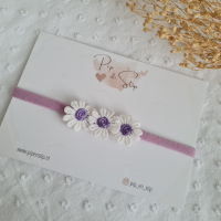 Haarbandje Madeliefjes