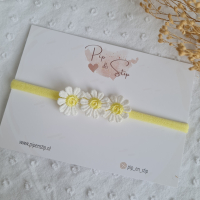 Haarbandje Madeliefjes