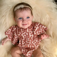 Haarbandje Goudbloempjes