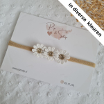 Haarbandje Madeliefjes