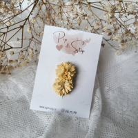 Alligator Haarspeldje Flower Power