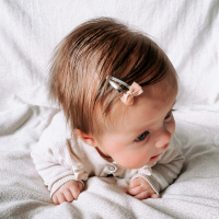 Haarspeldjes Strikjes Oudroze