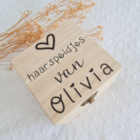 Haaraccessoires Bewaarkistje