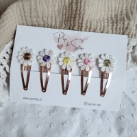Haarspeldjes Madeliefjes Mix