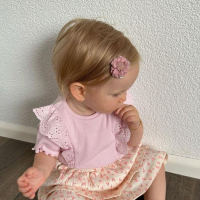 Alligatorspeldjes Fluffy Flower Lichtroze