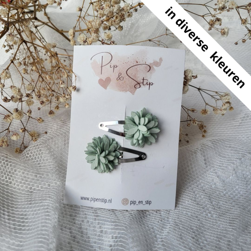 Haarspeldjes Flower Power