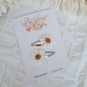 Haarspeldjes Madeliefjes Rosé