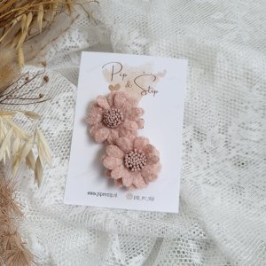 Alligatorspeldjes Fluffy Flower Lichtroze