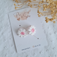 Mini Haarelastiekjes Madeliefjes