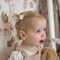 Mini Haarelastiekjes Madeliefjes