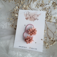 Midi Haarelastiekjes Flower Power