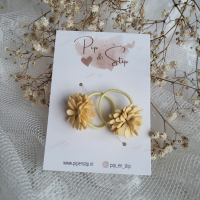 Midi Haarelastiekjes Flower Power