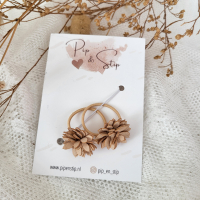 Midi Haarelastiekjes Flower Power