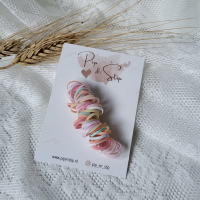 Setje Rubberen Haarelastiekjes