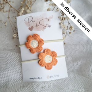 Maxi Haarelastieken Flowers
