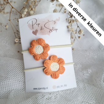 Maxi Haarelastieken Flowers