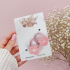 Midi Haarelastiekjes Little Pink Flower