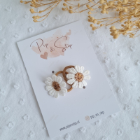 Mini Haarelastiekjes Madeliefjes