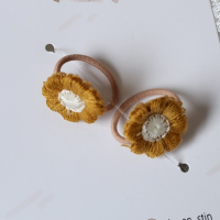 Mini Haarelastiekjes Margrietjes