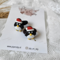 Mini Haarelastiekjes Pinguin