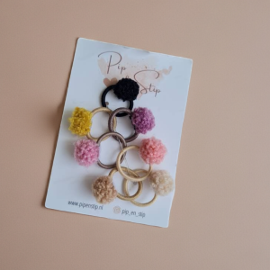 Haarelastiekjes Mix Teddy