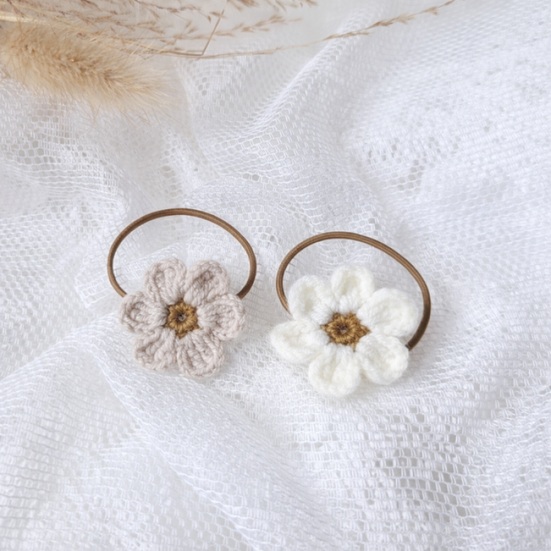 Maxi Haarelastiek Winter Bloom