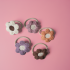 Midi Haarelastiekjes Flowers Mix