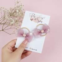 Midi Haarelastiekjes Strik