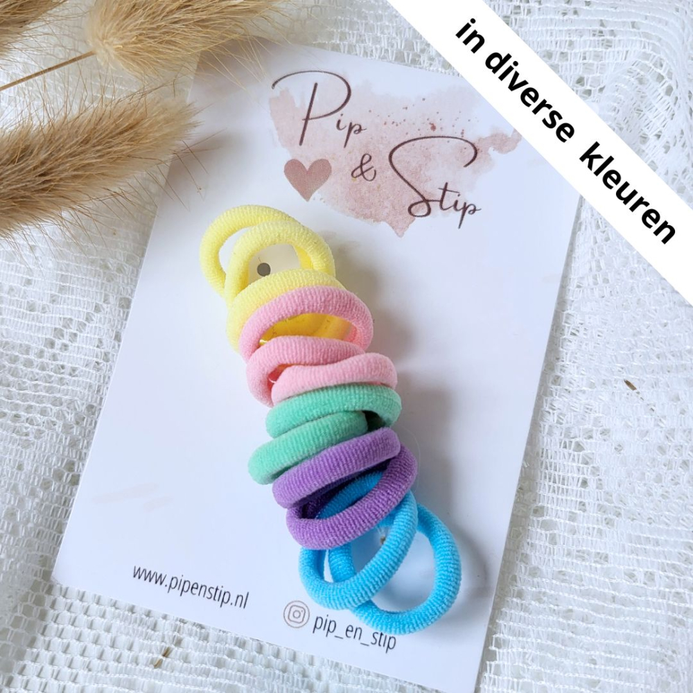 Haarelastiekjes Soft Mix