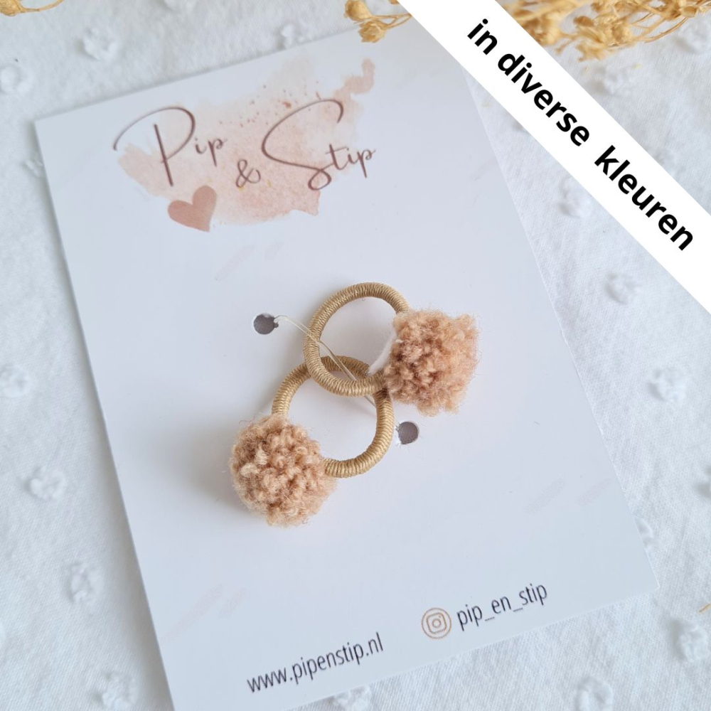 Mini Haarelastiekjes Teddy