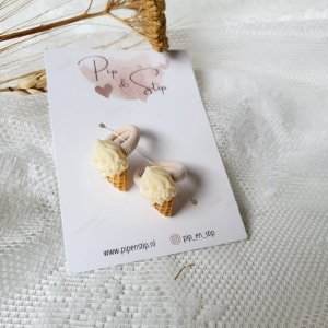 Haarelastiekjes Vanille Softijs Haarelastiekjes Vanille Softijs