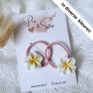 Midi Haarelastiekjes Lotus Midi Haarelastiekjes Lotus