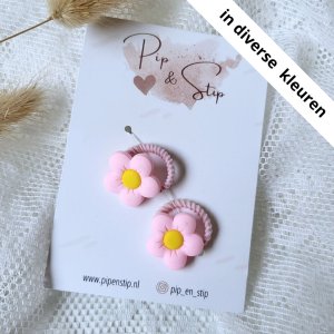 Midi Haarelastiekjes Poppy Midi Haarelastiekjes Poppy