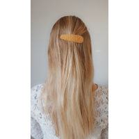XL Haarspeld Teddy Okergeel