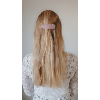 XL Haarspeld Fluffy Oudroze