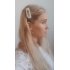 XL Haarspeld Parels Rechthoek