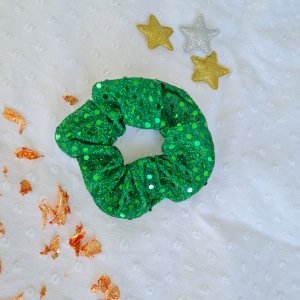 Scrunchie Glitter Groen