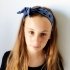 Haarband Blauw