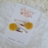 Maxi Haarspeldjes Pompom Teddy