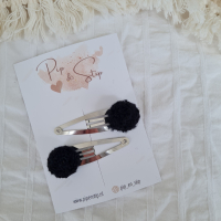 Maxi Haarspeldjes Pompom Teddy