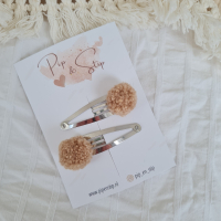 Maxi Haarspeldjes Pompom Teddy