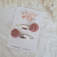 Maxi Haarspeldjes Pompom Teddy