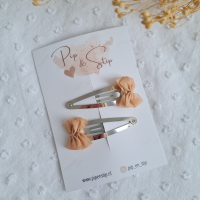 Haarspeldjes Strikjes Oudroze